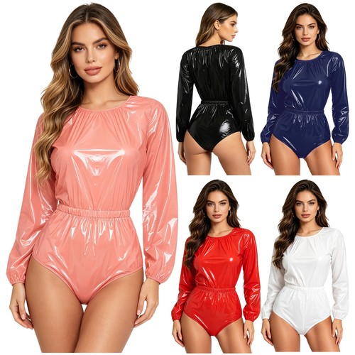 Feeshow damen wetlook body - feeshow,