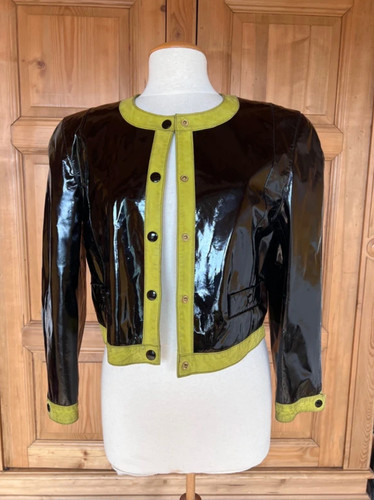 Schwarze escada lack leder - escada,