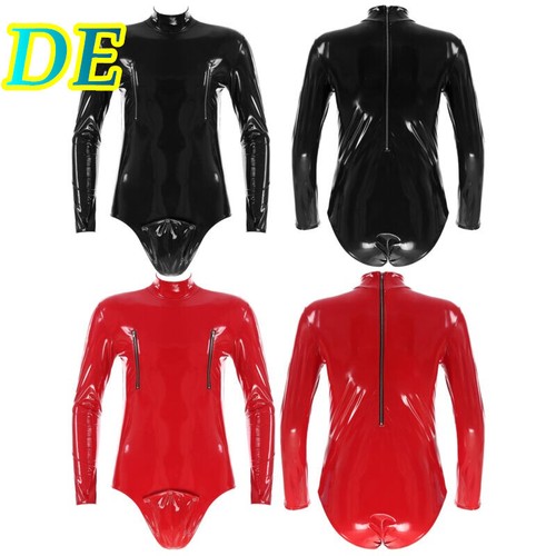 Herren wetlook body langarm - wetlook,