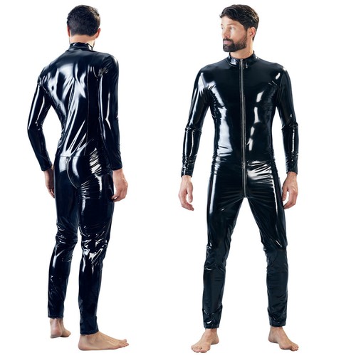Herren lack overall - lack, bodysuit