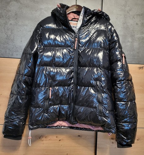 Damenjacke lackoptik schwarz - damenjacke,