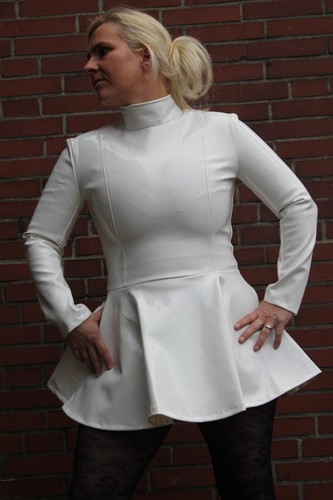 Lack kleid vinyl - vinyl, qualität